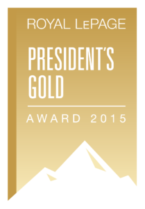 Royal LePage President’s Gold Award